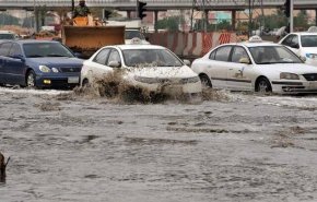 بارش‌های بی‌سابقه و سیل آسا در برخی کشورهای عرب حوزه خلیج فارس