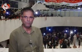 خبرنگار العالم: نشانه‌ای از عقب‌نشینی تحصن کنندگان در پارلمان عراق دیده نمی شود