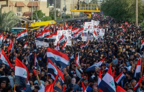 شاهد.. تظاهرات متزامنة في بغداد لحماية السلطات التشريعية