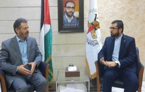 المستشار السياسي للسفارة الإيرانية في بيروت يلتقي ممثل الجهاد الإسلامي