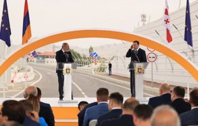 «پل دوستی» ارمنستان و گرجستان، با بودجه اتحادیه اروپا افتتاح شد