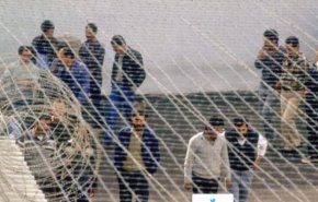 تحصن صدها اسیر فلسطینی در حیاط زندان‌های اسرائیل