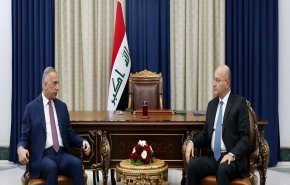 صالح والكاظمي يؤكدان أهمية الحوار الجاد لإنهاء أزمة العراق
