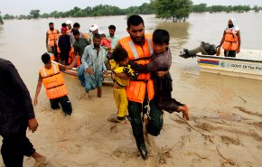 ارتفاع حصيلة الفيضانات في باكستان الى 1061 قتيلا