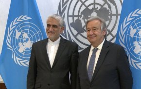 سفير إيران الجديد لدى الأمم المتحدة يقدم أوراق اعتماده لغوتيريش