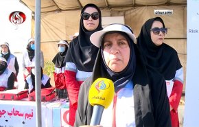 گزارش خبرنگار العالم از حضور فعال هلال احمر برای خدمت رسانی به زائران اربعین