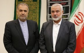 سفير ايران في موسكو يلتقي اسماعیل هنیة ووفد حماس