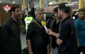 الزوار الايرانيون عبر كاميرا العالم يشكرون الشعب العراقي