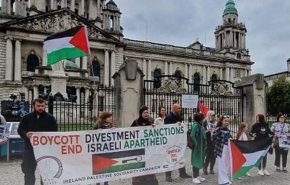 تجمع ضد اسرائیلی در دو شهر انگلیس؛ معترضان خواستار آزادی فلسطین شدند