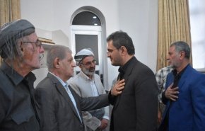 محافظ كردستان يلتقي عائلة المرحومة مهسا أميني 