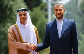 وزیر خارجية قطر يلتقي امیر عبد اللهیان في نيويورك