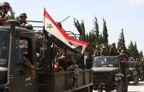 حرکت کاروان نظامی ارتش سوریه به سمت خطوط تماس در حومه الرقه/ انهدام دوربین مداربسته حرارتی متعلق به 