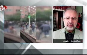 شاهد.. السيد أفقهي: الشرطة الايرانية تعاملت بهدوء مع المشاغبين