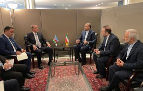 دیدار وزرای امور خارجه جمهوری اسلامی ایران و جمهوری آذربايجان در نیویورک