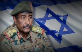 البرهان يحاول كسب دعم الكيان الاسرائيلي لحكومته العسكرية
