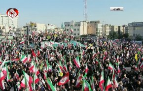 مسيرات غفيرة في طهران ضد الحرب الناعمة لأعداء النظام