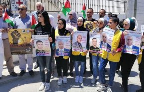 اعلام حمایت اهالی نابلس از اسرای اعتصاب کننده 