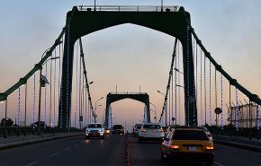 إعادة فتح الجسر المعلق وسط العاصمة  العراقية بغداد