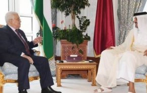 گفتگوی تلفنی رئیس تشکیلات خودگردان با امیر قطر