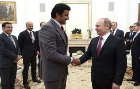بوتين يلتقي أمير قطر ورئيس السلطة الفلسطينية في 'أستانا'