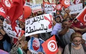  تظاهرات گسترده در تونس در اعتراض به اوضاع سیاسی و اقتصادی+فیلم