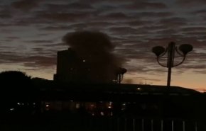 بالفيديو.. دوي انفجارات ضخمة وسط العاصمة الأوكرانية