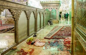 فیلم تیراندازی و لحظه دستگیری تروریست حرم شاهچراغ شیراز