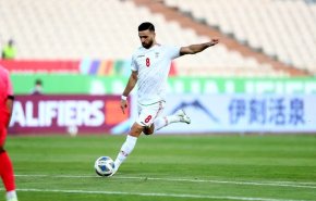 هافبک تیم ملی فوتبال ایران در آستانه از دست دادن جام جهانی
