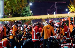 شمار کشته‌های جشن شبانه کره جنوبی به ۱۵۱تن افزایش یافت + فیلم