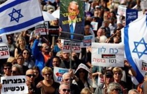 در آستانه انتخابات؛ مخالفان نتانیاهو در تل‌آویو تظاهرات کردند