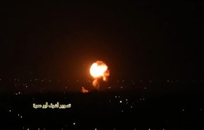 هجمات صهيونية على مواقع في شمال وجنوب ووسط قطاع غزة