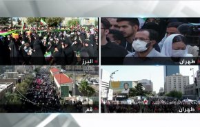 رسالة الشعب الايراني للاستكبار العالمي.. مفادها +بالفيديو