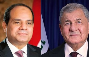 السيسي يؤكد لرشيد اهمية التعاون والتنسيق بين العراق ومصر