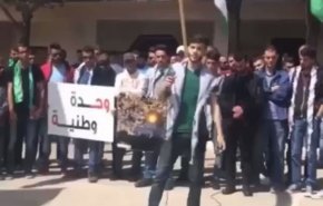 جوان فلسطینی پیش از شهادت: صهیونیست‌ها بدانند ما از مرگ نمی هراسیم