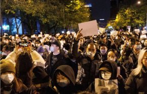 شاهد.. واشنطن تعلق حول الاحتجاجات الاخيرة في الصين