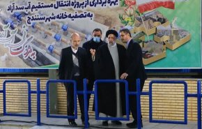 رئیس‌جمهور مدرن‌ترین پروژه آبرسانی کشور را افتتاح کرد/ بهره‌گیری از روش مهندسی معکوس در ‌انتقال آب به کردستان
