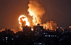 شاهد.. غارات إسرائيلية على قطاع غزة والمقاومة تتصدا للعدوان