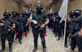 رژه نیروهای مقاومت فلسطین در نابلس + ویدیو