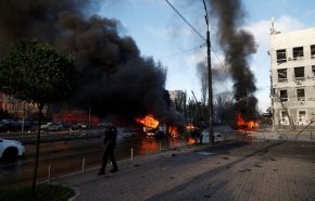 شنیده شدن صدای انفجار در کی‌یف
