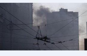 وقوع چند انفجار در ساختمان دولتی اوکراین 