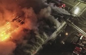 مصرع شخصين بحريق في مصفاة لتكرير النفط في أنغارسك الروسية