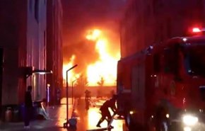 کشته‌شدن ده نفر در آتش‌سوزی ساختمانی در لیون