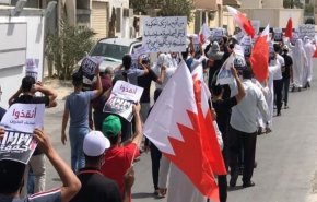 تظاهرات علیه شاه بحرین درسالروز شهدای قیام مردمی + ویدیو