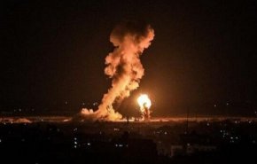 انفجار مخزن الأسلحة الأمريكية في أربيل