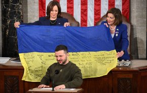 زلنسکی کمک‌ به ادامه جنگ اوکراین را حمایت از دموکراسی دانست