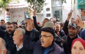 وقفة احتجاجية تنديدا بسجن نائب رئيس حركة النهضة التونسية 'علي العريض'