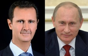 الرئيسان الأسد وبوتين يتبادلان التهنئة بمناسة حلول العام الجديد