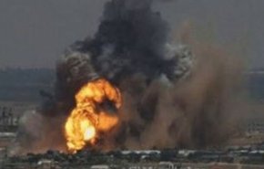 حملات موشکی به پایگاه نظامی آمریکا در منطقه میدان نفتی العمر سوریه