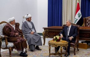  الرئيس العراقي يستقبل وفد مجلس علماء الشيعة في أفغانستان