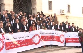 يوم غضب لمحامي تونس من الأزمات الخانقة ودفاعاً عن الحريات